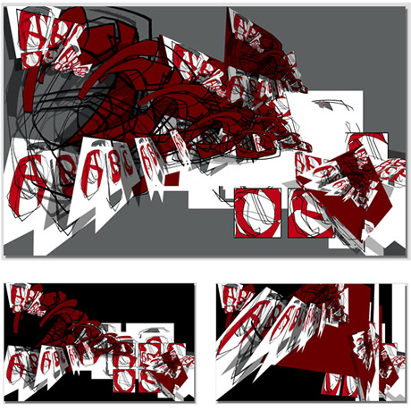 graphic digital mixmedia