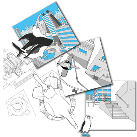 illustration comicstyle