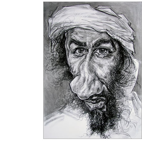 caricature osama